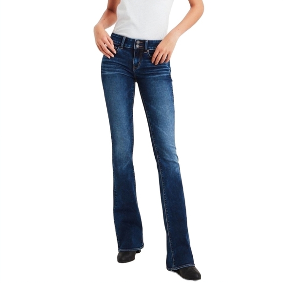 American Eagle Artis Bootcut/Flare Stretch Jeans Size 2 - Picture 1 of 14